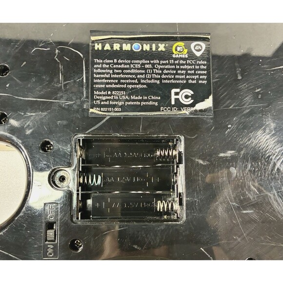 Harmonix Rock Band Fender Stratocaster Wireless Guitar #822151 No Dongle Tested - Picture 10 of 10